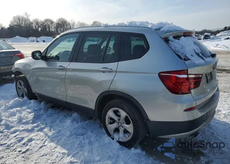 2012 BMW X3 xDrive28I из США, поврежденный, VIN 5UXWX5C52CL721285